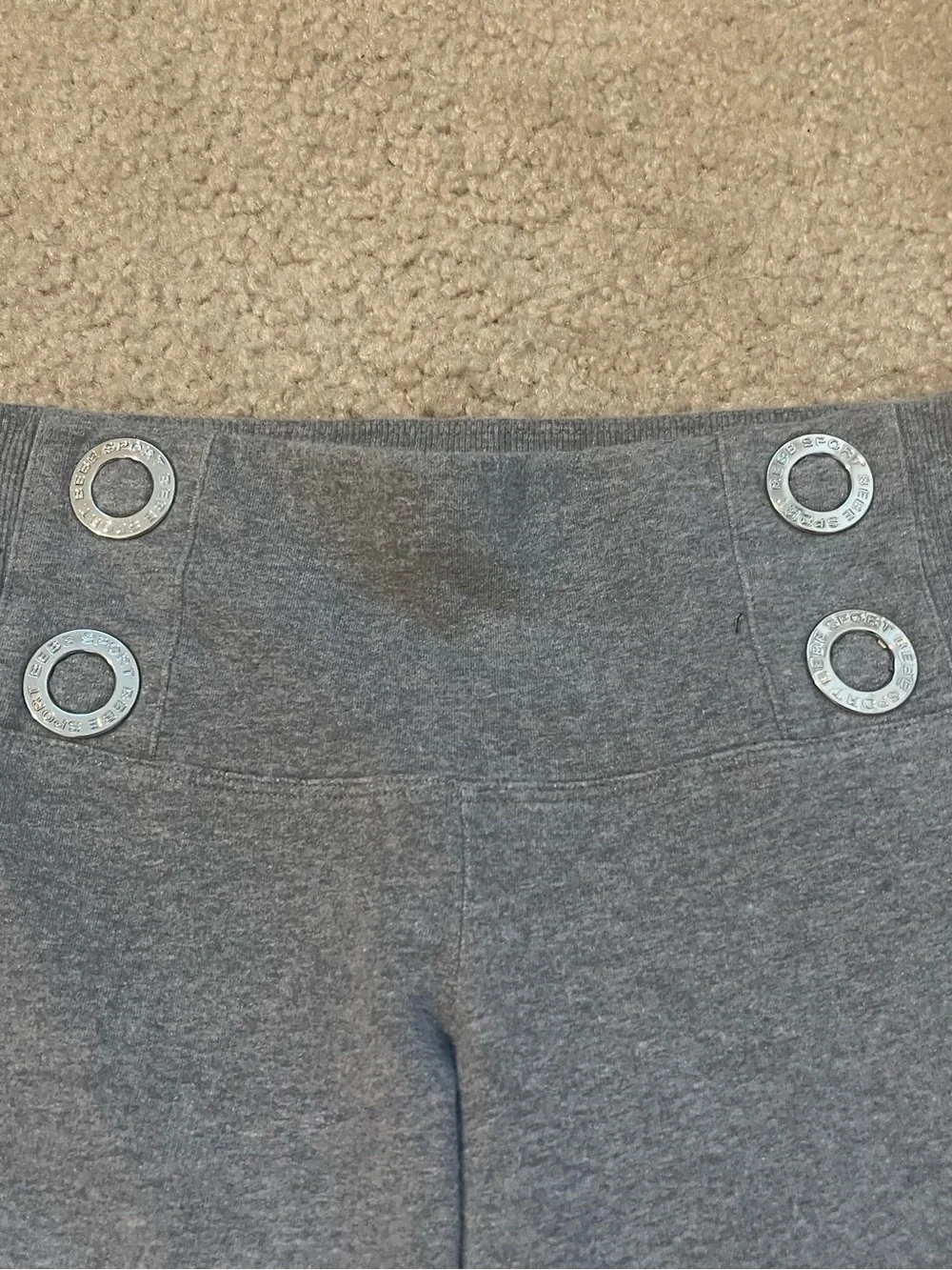 bebe lightweight gray